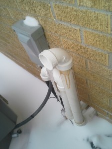 Winter Advisory – Are your exhaust pipes free from from drifting snow?