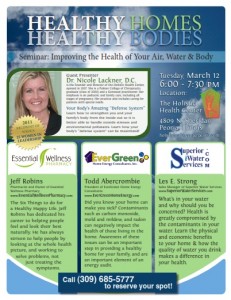 Past Events: Healthy Homes, Healthy Bodies Seminar (March 2013)