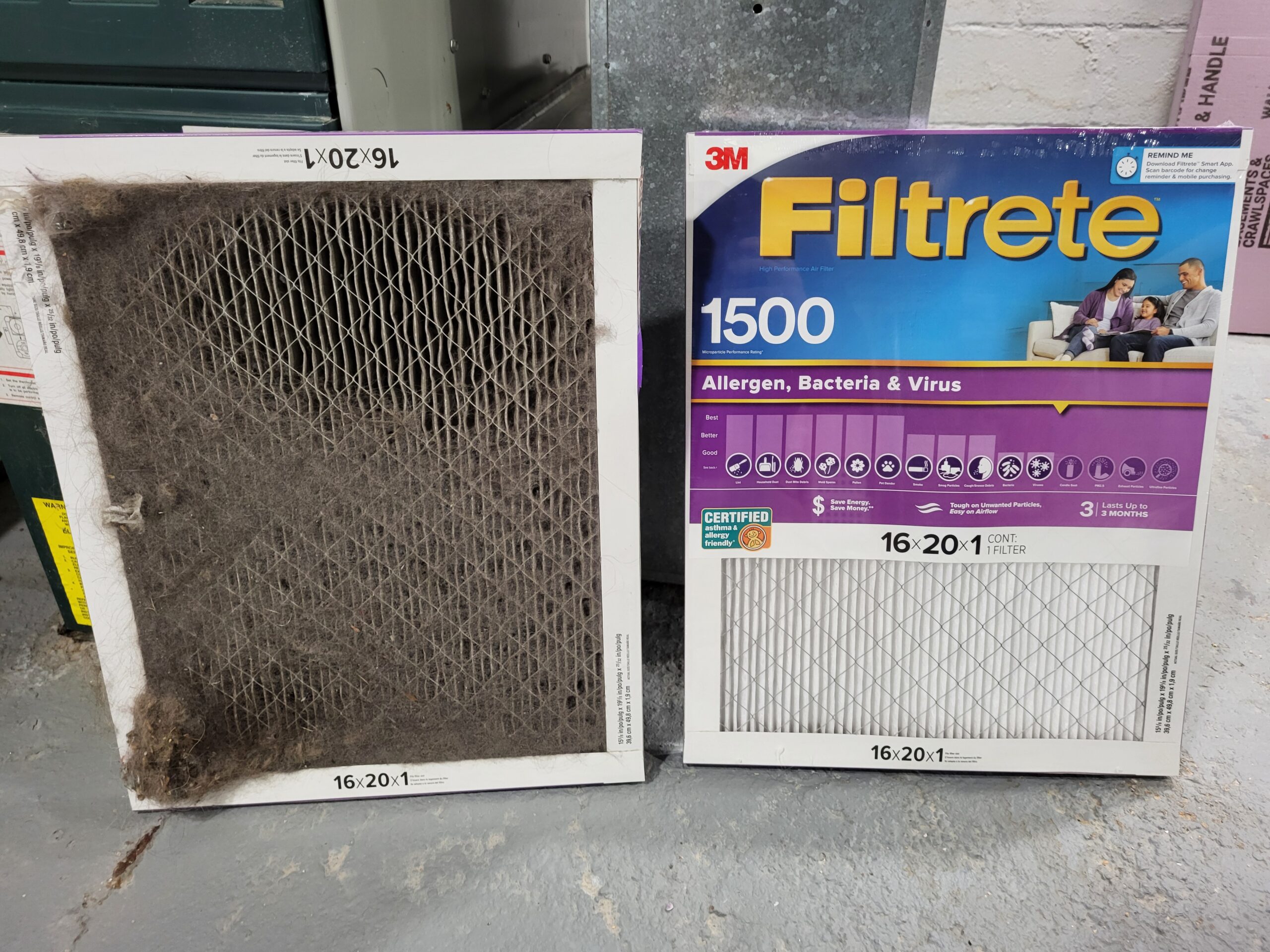 How often are you changing your air filter?